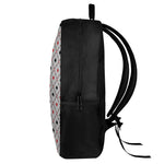 Poker Playing Card Suits Pattern Print 17 Inch Backpack