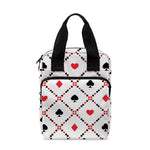Poker Playing Card Suits Pattern Print Bible Tote Bag