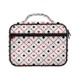 Poker Playing Card Suits Pattern Print Briefcase Bible Bag