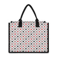 Poker Playing Card Suits Pattern Print Canvas Tote Bag