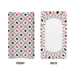 Poker Playing Card Suits Pattern Print Changing Pad Cover