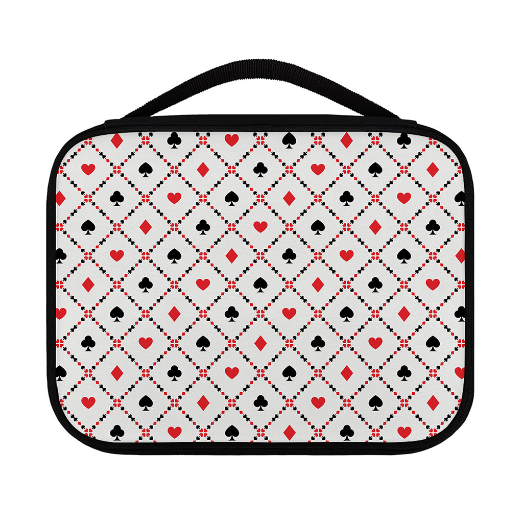 Poker Playing Card Suits Pattern Print Classic Bible Case