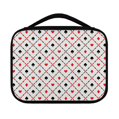 Poker Playing Card Suits Pattern Print Classic Bible Case