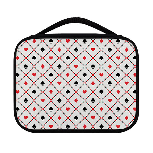 Poker Playing Card Suits Pattern Print Classic Bible Case