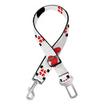 Poker Playing Card Suits Pattern Print Dog Seat Belt