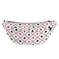 Poker Playing Card Suits Pattern Print Fanny Pack