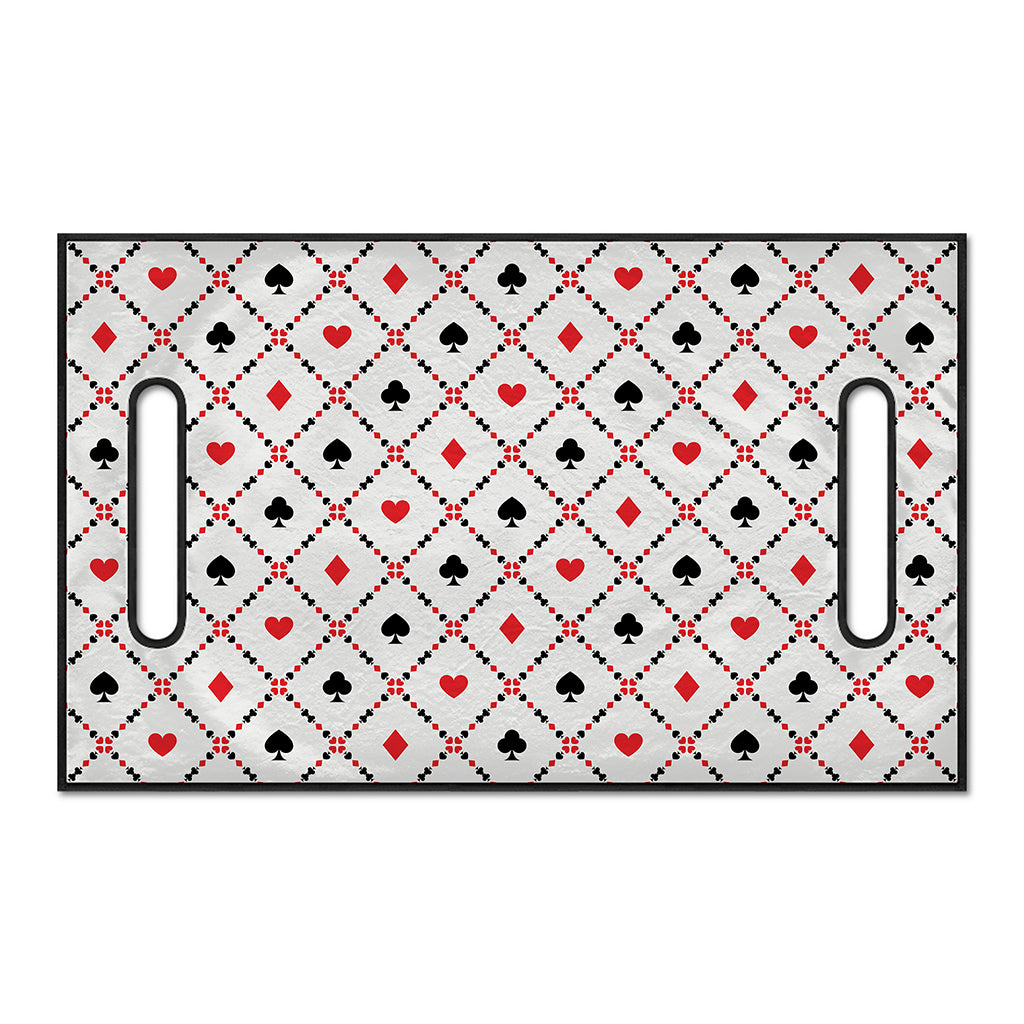 Poker Playing Card Suits Pattern Print Golf Cart Seat Cover