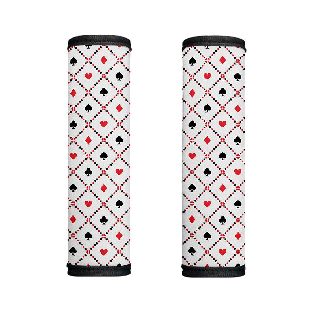 Poker Playing Card Suits Pattern Print Handle Covers