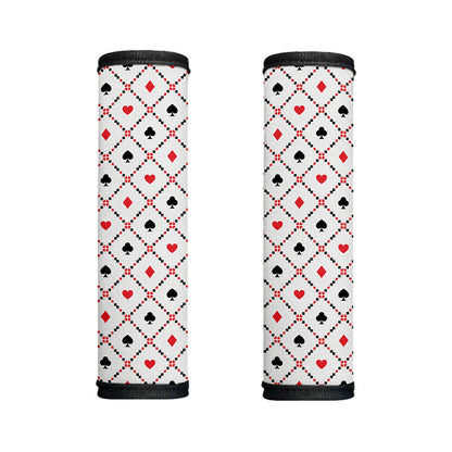 Poker Playing Card Suits Pattern Print Handle Covers