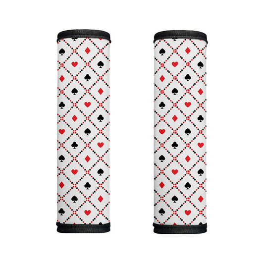 Poker Playing Card Suits Pattern Print Handle Covers