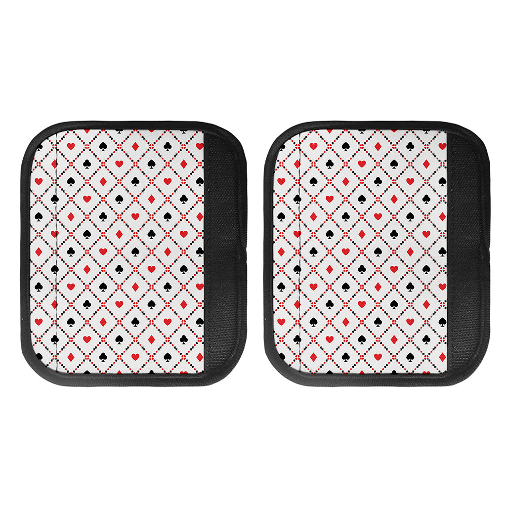 Poker Playing Card Suits Pattern Print Handle Covers