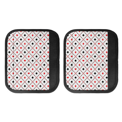 Poker Playing Card Suits Pattern Print Handle Covers