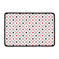 Poker Playing Card Suits Pattern Print Kitchen Mat