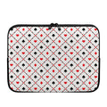 Poker Playing Card Suits Pattern Print Laptop Sleeve
