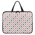 Poker Playing Card Suits Pattern Print Laptop Sleeve With Handle