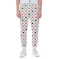 Poker Playing Card Suits Pattern Print Joggers