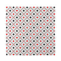 Poker Playing Card Suits Pattern Print Silk Bandana