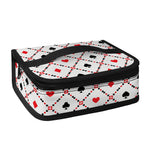 Poker Playing Card Suits Pattern Print Small Lunch Bag