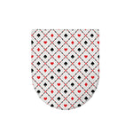 Poker Playing Card Suits Pattern Print Toilet Lid Cover