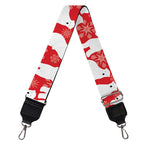 Polar Bear And Snowflake Pattern Print Bag Strap