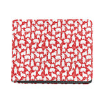 Polar Bear And Snowflake Pattern Print Bifold Wallet