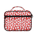 Polar Bear And Snowflake Pattern Print Briefcase Bible Bag