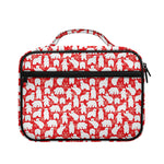 Polar Bear And Snowflake Pattern Print Briefcase Bible Bag