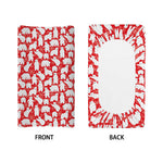 Polar Bear And Snowflake Pattern Print Changing Pad Cover
