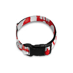 Polar Bear And Snowflake Pattern Print Dog Collar