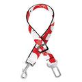 Polar Bear And Snowflake Pattern Print Dog Seat Belt