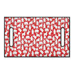 Polar Bear And Snowflake Pattern Print Golf Cart Seat Cover