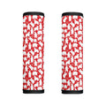 Polar Bear And Snowflake Pattern Print Handle Covers