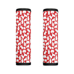 Polar Bear And Snowflake Pattern Print Handle Covers