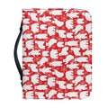 Polar Bear And Snowflake Pattern Print Leather Bible Cover
