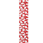 Polar Bear And Snowflake Pattern Print Table Runner