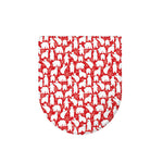 Polar Bear And Snowflake Pattern Print Toilet Lid Cover