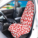 Polar Bear And Snowflake Pattern Print Waterproof Car Seat Cover