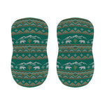 Polar Bear Knitted Pattern Print Bar Stool Covers