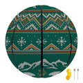 Polar Bear Knitted Pattern Print Basketball