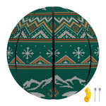 Polar Bear Knitted Pattern Print Basketball