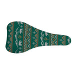Polar Bear Knitted Pattern Print Bicycle Seat Cover