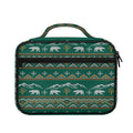 Polar Bear Knitted Pattern Print Briefcase Bible Bag