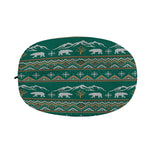 Polar Bear Knitted Pattern Print Car Side Mirror Covers