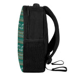 Polar Bear Knitted Pattern Print Casual Backpack