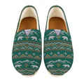 Polar Bear Knitted Pattern Print Casual Shoes