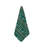 Polar Bear Knitted Pattern Print Hand Towel