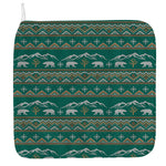 Polar Bear Knitted Pattern Print Hand Towel
