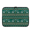 Polar Bear Knitted Pattern Print Laptop Sleeve