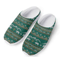 Polar Bear Knitted Pattern Print Mesh Casual Shoes