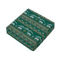Polar Bear Knitted Pattern Print Outdoor Seat Cushion Cover